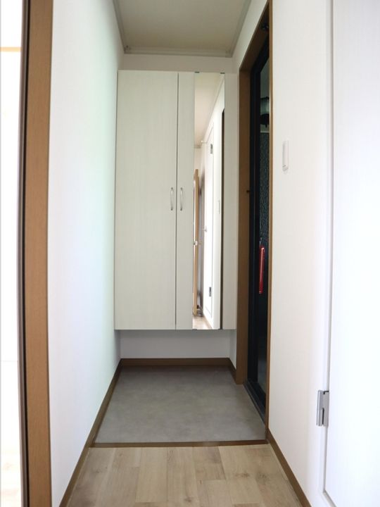 広島県福山市日吉台1(アパート)の賃貸物件の玄関