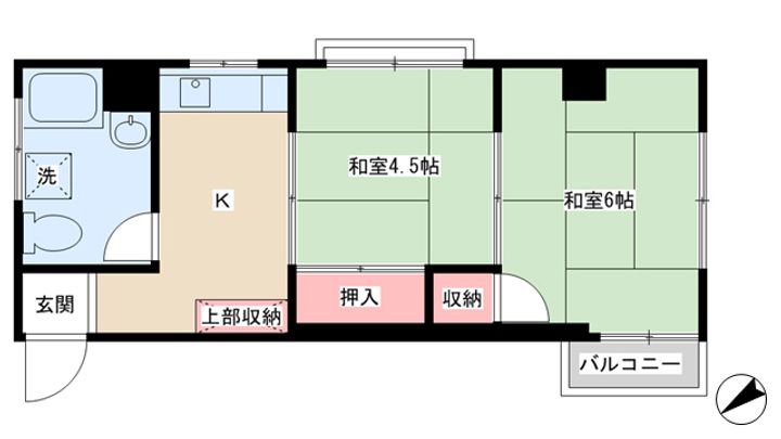 ラ・セーヌビルの間取り