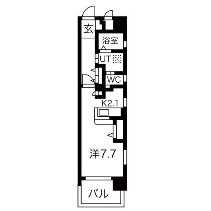 RIVO浅間町の間取り