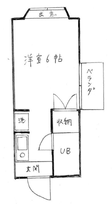 メゾン戸室の間取り