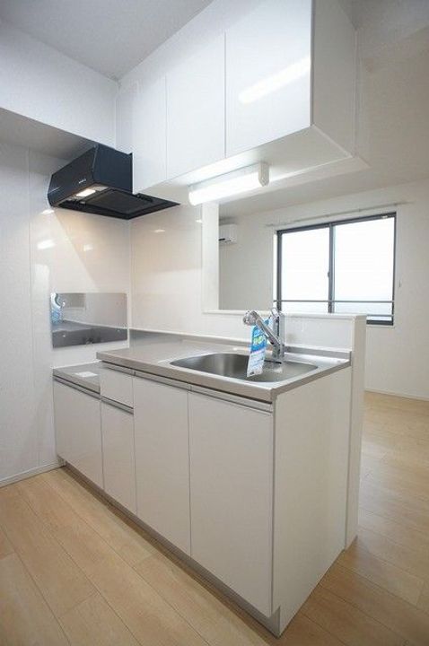 福島県福島市南沢又字西原前(アパート)の賃貸物件のキッチン