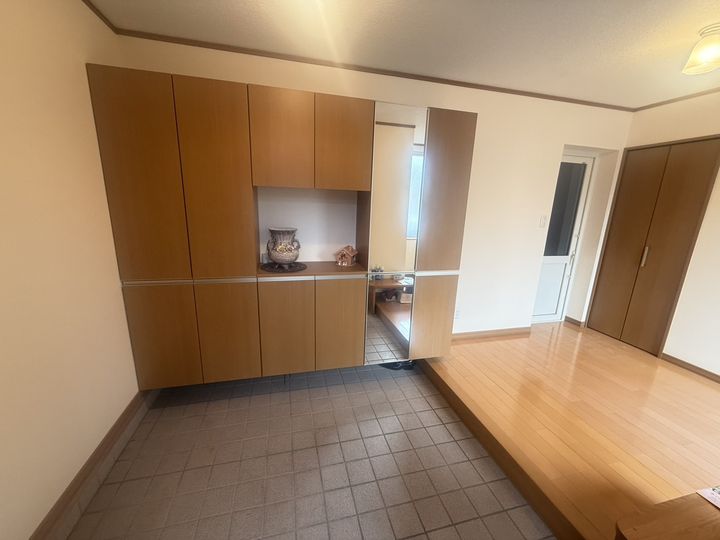 北海道札幌市南区澄川一条3(一戸建)の賃貸物件の玄関