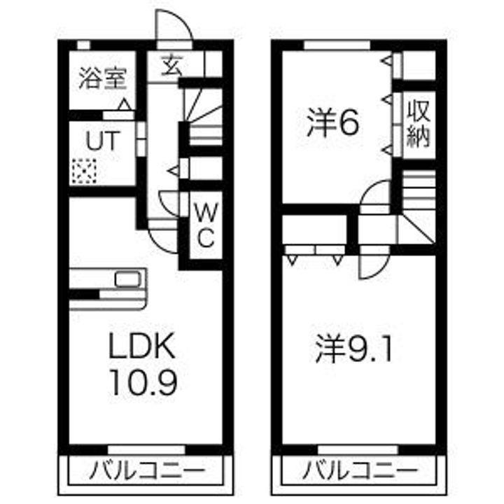 Casa Mar Grande(カーザマールグランデ)の間取り