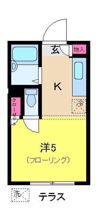 レイクハウス国立の間取り