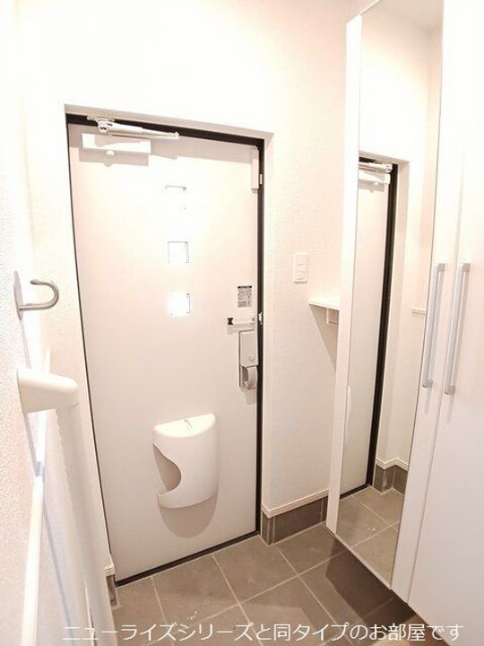 群馬県伊勢崎市茂呂町1(アパート)の賃貸物件の玄関