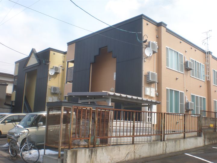 メゾンフォルテA棟の外観