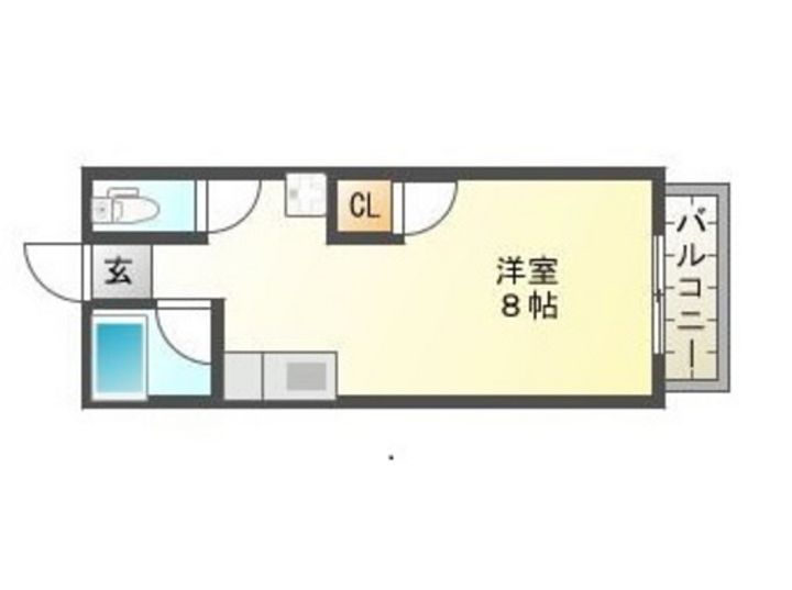 ソレイユKの間取り