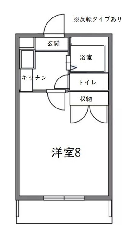 カメリアAの間取り