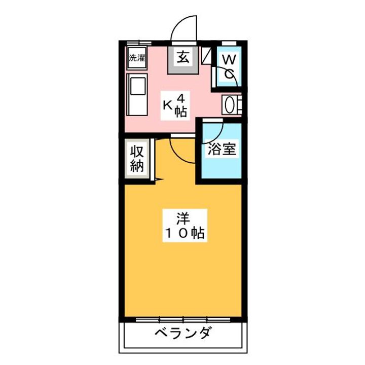 正木マンションの間取り