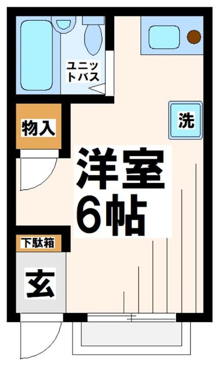 東京都府中市武蔵台1(アパート)の賃貸物件の間取り