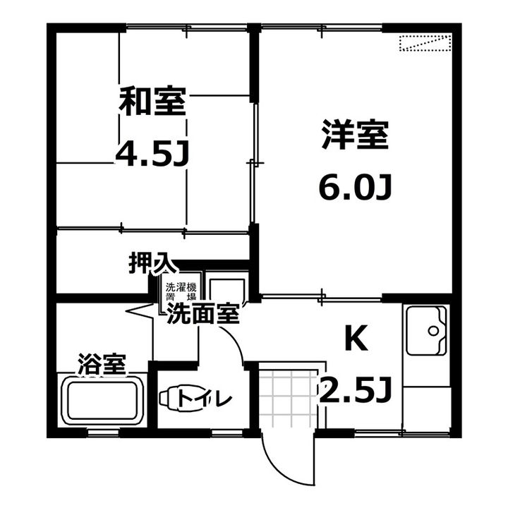 セゾンオーヌキの間取り