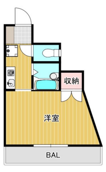 テルセーロパートナーマンションの間取り