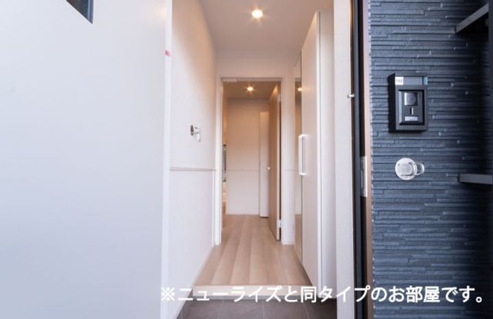 群馬県高崎市吉井町吉井川(アパート)の賃貸物件の玄関