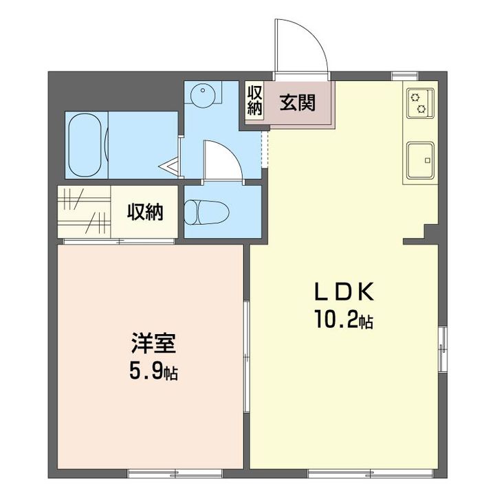 パークサイド富士見の間取り