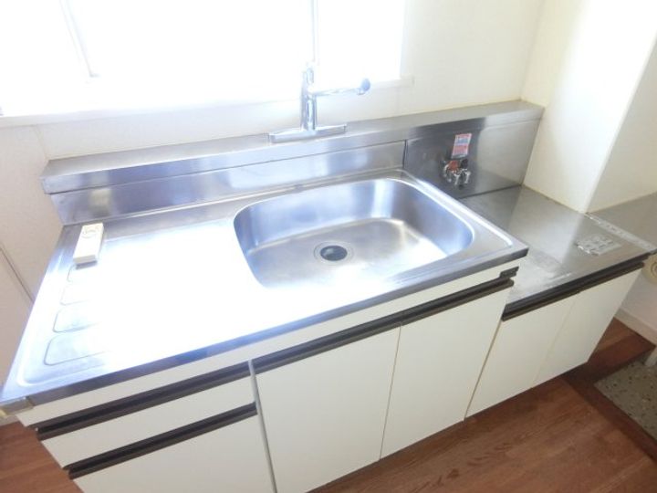 神奈川県川崎市中原区中丸子(マンション)の賃貸物件のキッチン