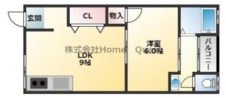 岡田文化の間取り