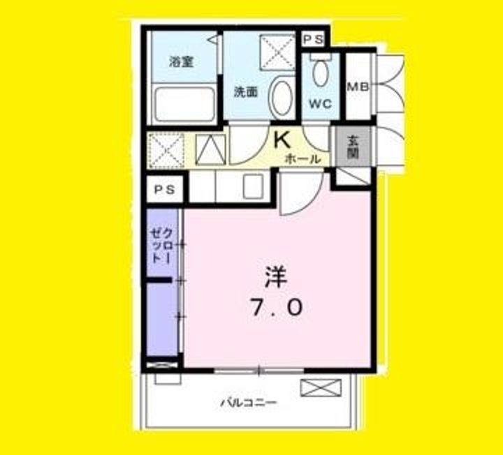 クレスト神崎川の間取り