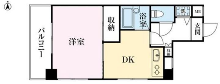 プラスム荻窪の間取り