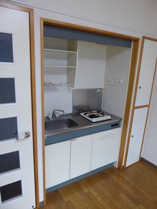 神奈川県伊勢原市粟窪(マンション)の賃貸物件のキッチン