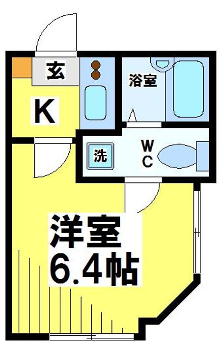 東京都府中市白糸台4(アパート)の賃貸物件の間取り