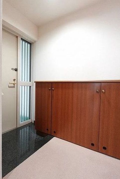 ライオンズプラザ北仙台の玄関