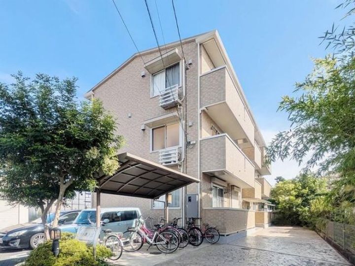 埼玉県草加市新里町(アパート)の賃貸物件の外観