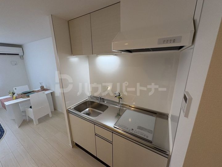 東京都葛飾区亀有5(アパート)の賃貸物件のキッチン