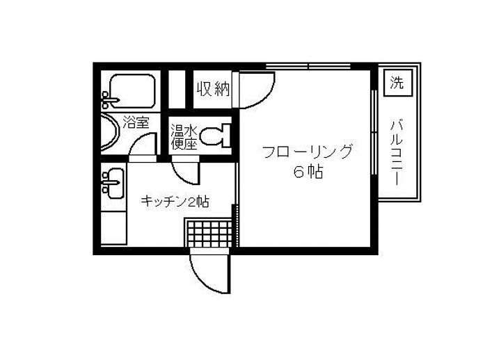マノア草牟田の間取り