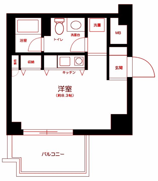 藤和シティコープ新丸子の間取り