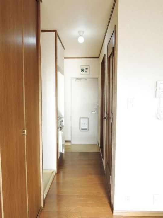 グッドビューハイツの玄関