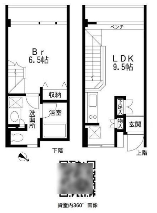 KDXレジデンス自由が丘(ケイディーエックスレジデンスジユウガオカ)の間取り
