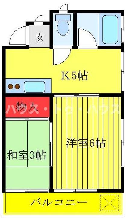 東京都豊島区巣鴨4(マンション)の賃貸物件の間取り
