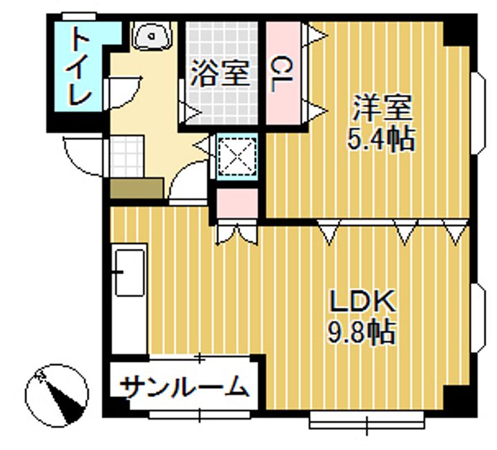 ロフトガーデンの間取り