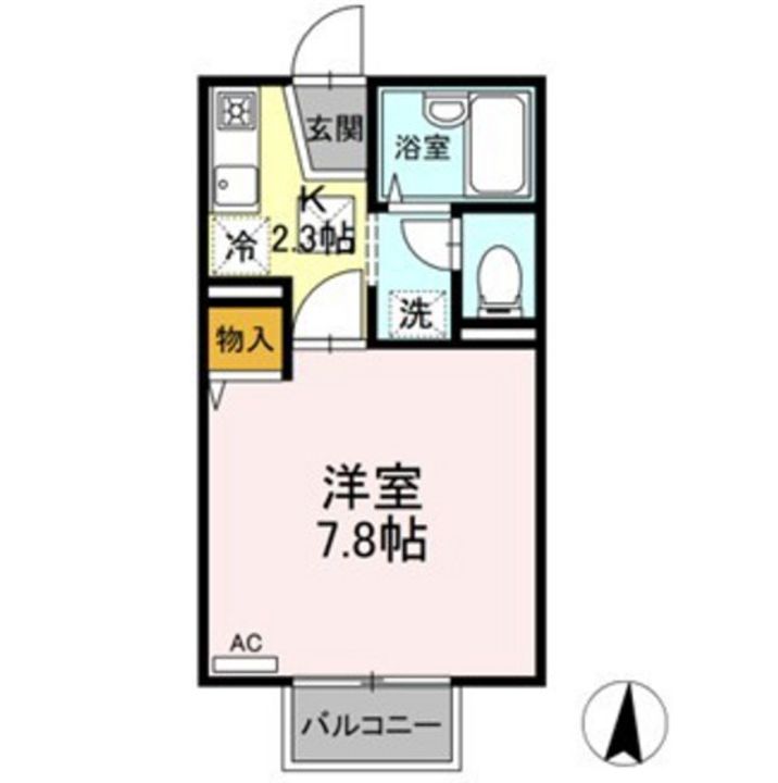 ドミールTOMOの間取り