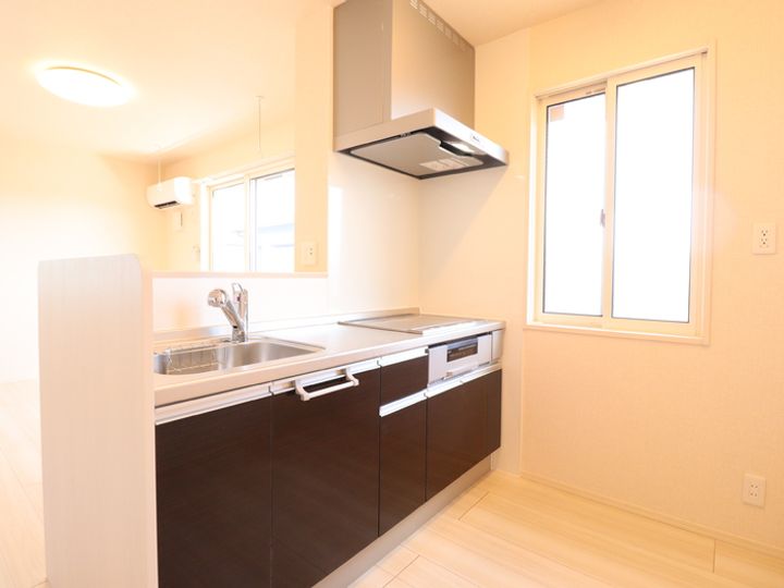 新潟県長岡市寿1(アパート)の賃貸物件のキッチン