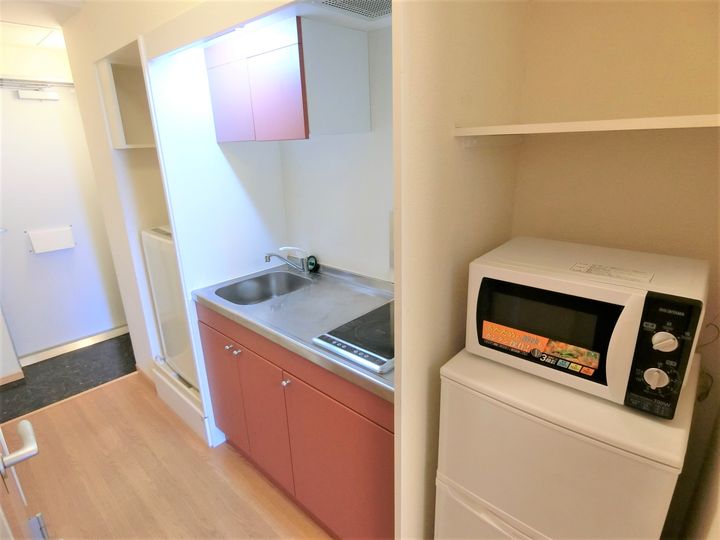 大阪府大阪市西成区旭3(マンション)の賃貸物件のキッチン