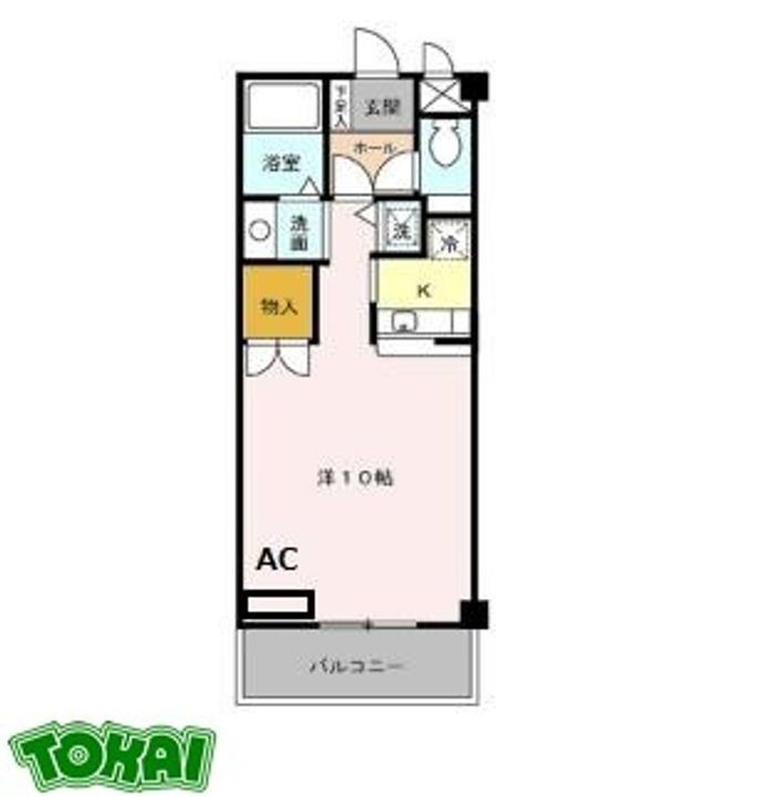 コッジィーコートFUKATAの間取り