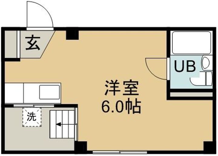 鎌田ビルの間取り