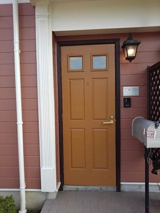 福島県福島市瀬上町字御蔵場(アパート)の賃貸物件の玄関