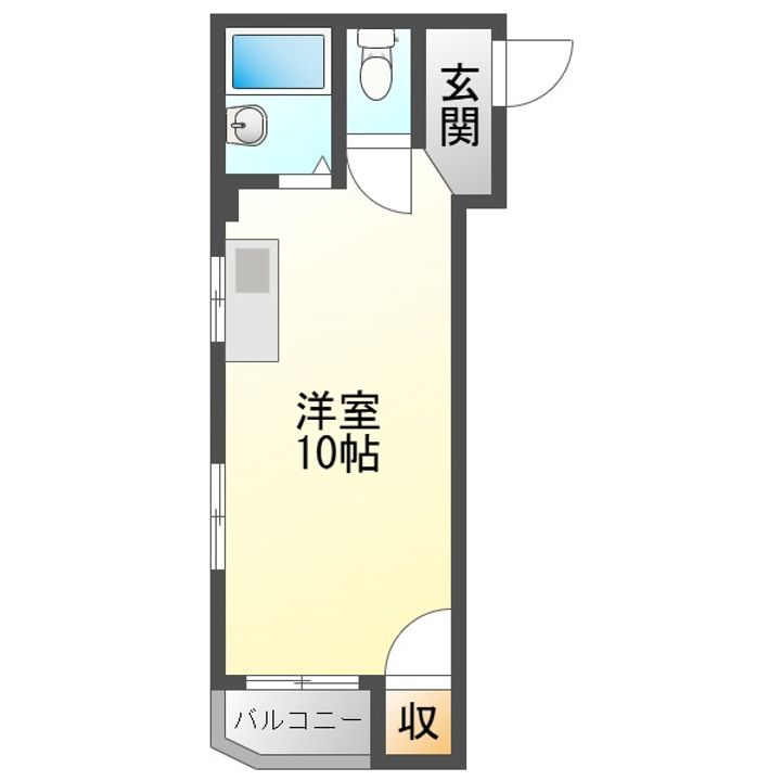 サンハイム北野の間取り