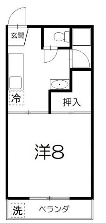 サンコービルの間取り