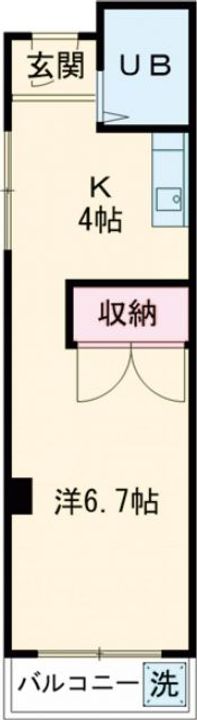 ブレスト北之庄Vの間取り