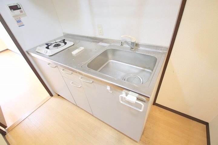 大阪府大阪市平野区流町3(アパート)の賃貸物件のキッチン