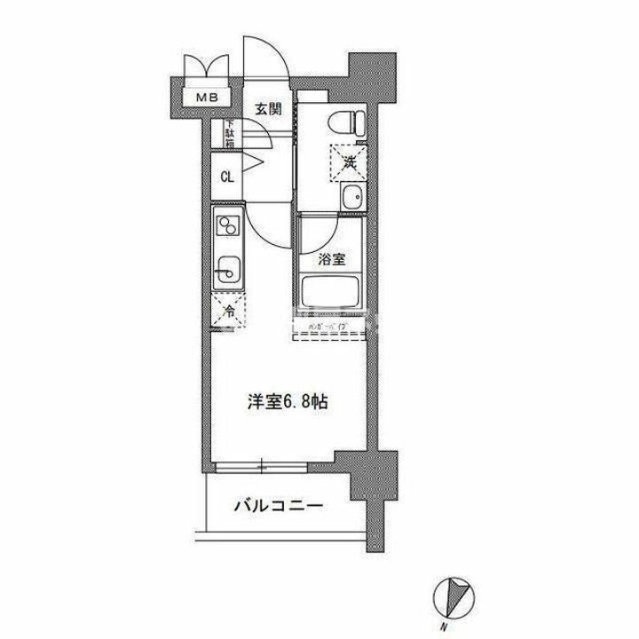 TLRレジデンス川崎大師の間取り