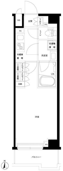 ルーブル西高島平の間取り