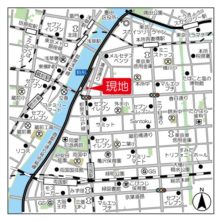 東京都墨田区本所1(マンション)の賃貸物件のその他画像