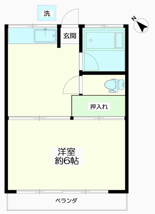 グリーンハイツ関口Iの間取り