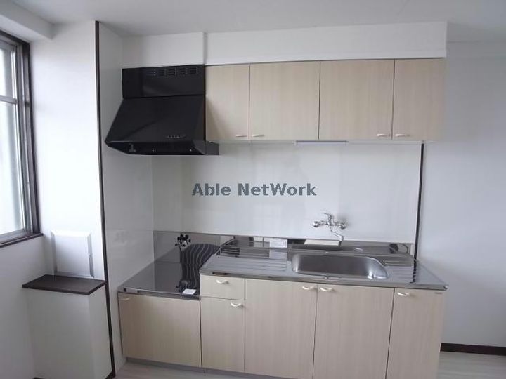 岐阜県羽島郡岐南町上印食9(マンション)の賃貸物件のキッチン