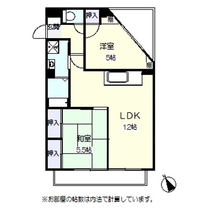 リベックスの間取り