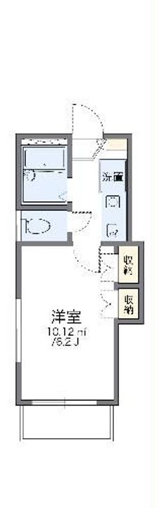 レオパレス藤枝田沼の間取り